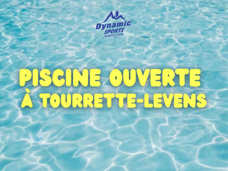 La piscine de Dynamic'Sports est de retour pour l'été ! 🌊☀️