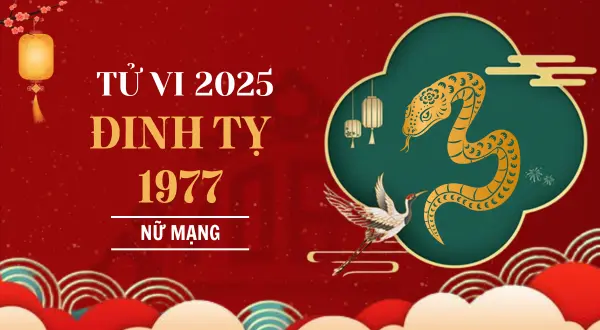 Tử vi tuổi Đinh Tỵ 1977 nữ mạng năm 2025: Chi tiết vận hạn và cách hóa giải từ chuyên gia ZNEWZONE.COM