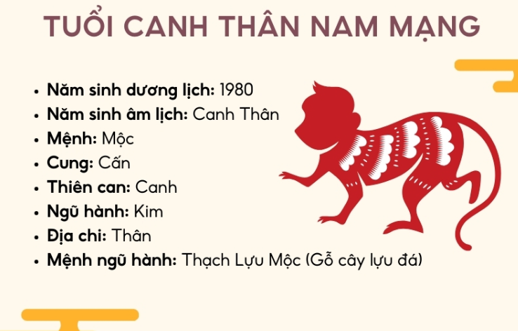 Tổng quan tử vi: Hé lộ bức tranh vận mệnh Canh Thân 1980 nam mạng năm 2025