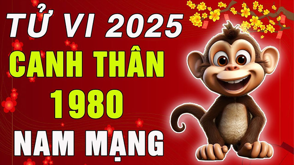 Canh Thân 1980 nam mạng 2025: Luận giải chi tiết tử vi, tài lộc, tình duyên và sức khỏe