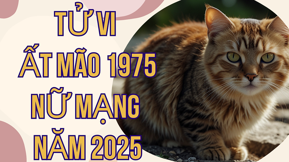 Ất Mão 1975 Nữ Mạng 2025: Bứt Phá Công Danh, Hạnh Phúc Gia Đạo