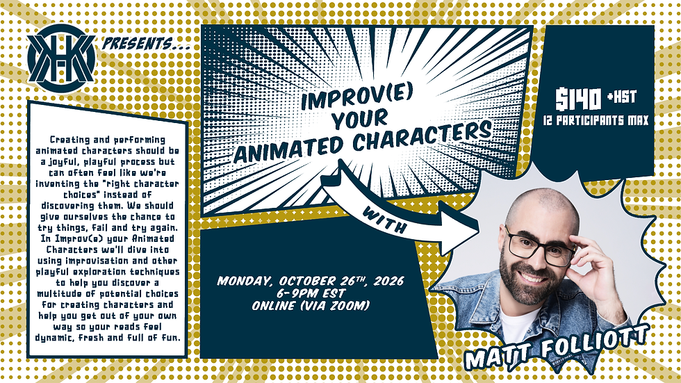 Improv(e) your Animated Characters