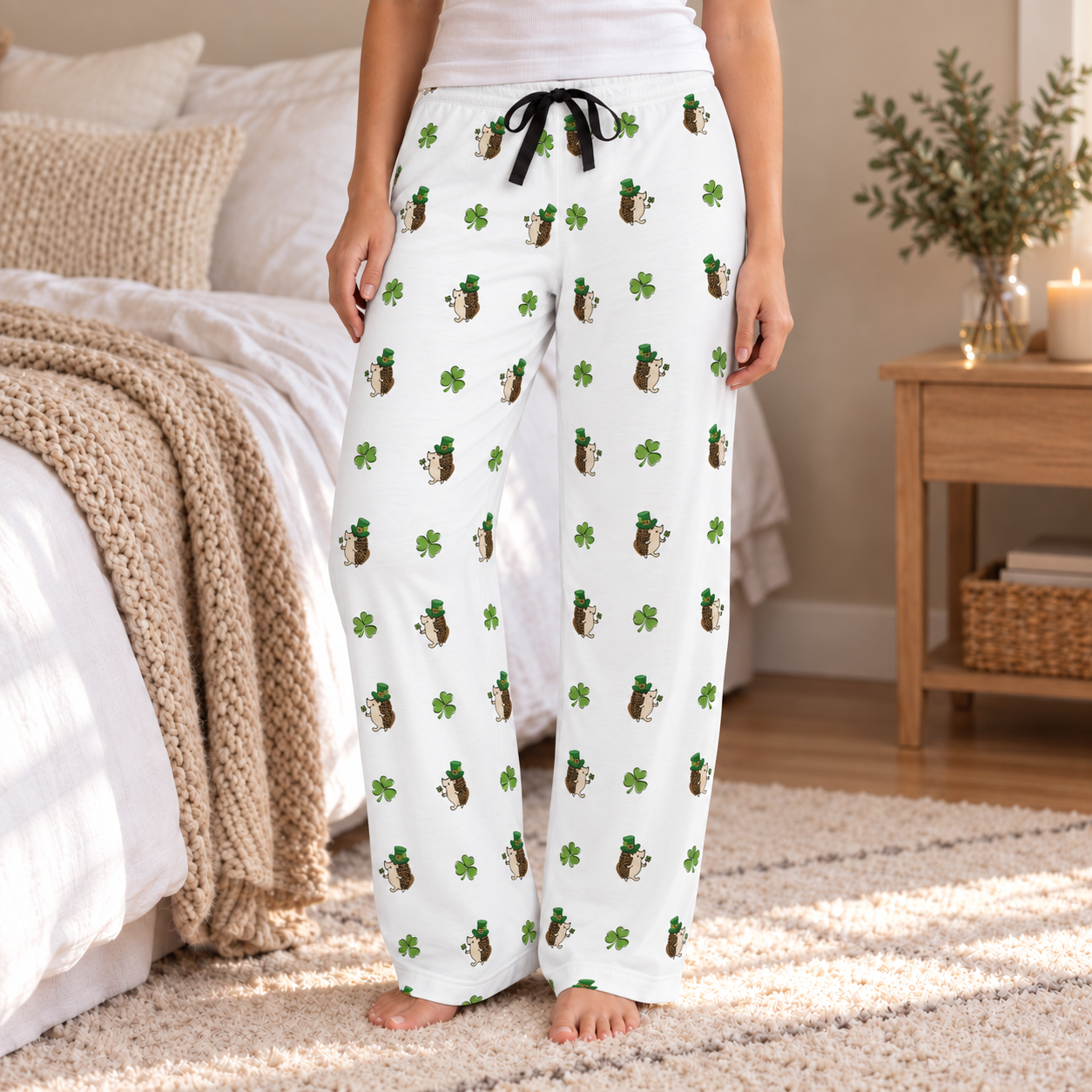 St Patrick's Day Hedgehog Pajamas