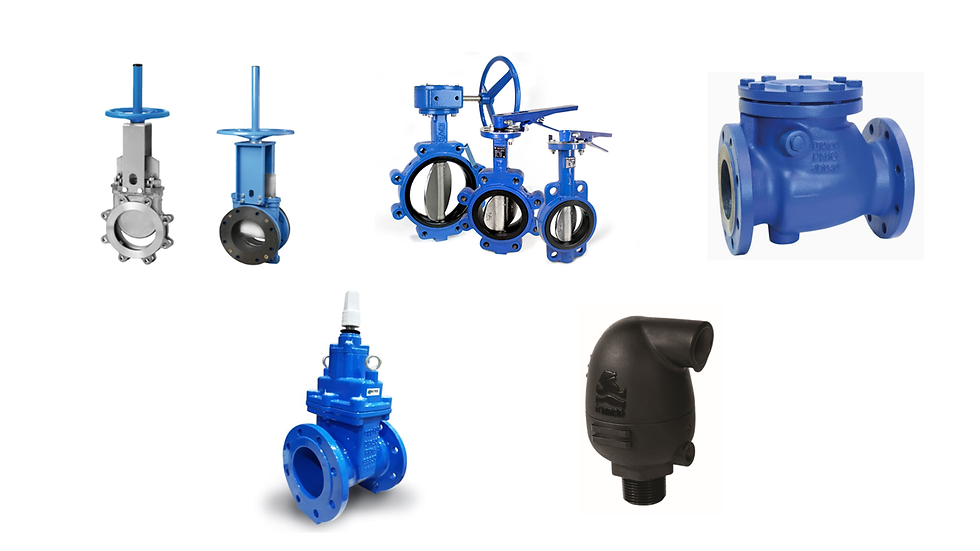 industrial valves integrated with HDPE pipe systems for flow control and pipeline isolation