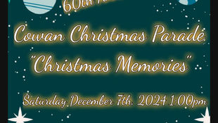 You're Invited to the 60th Cowan Christmas Parade This Saturday