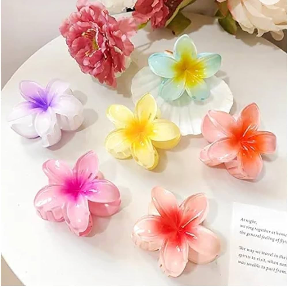 Flower Hair Claw Clip