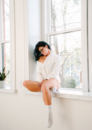 A preview of a boudoir session shot at Amita Studio in Gahanna, Ohio