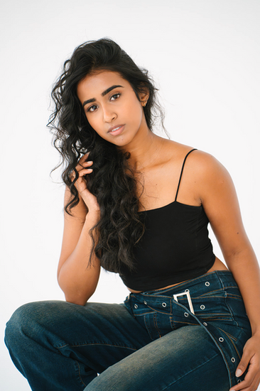 Updated actress headshots for Vidushi shot at Amita Studio in Gahanna, Ohio