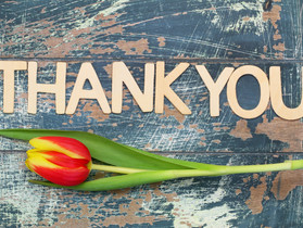 Sometimes you just have to say Thank You