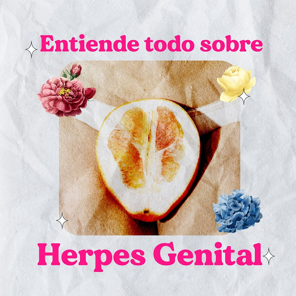 Entiende todo sobre el herpes genital