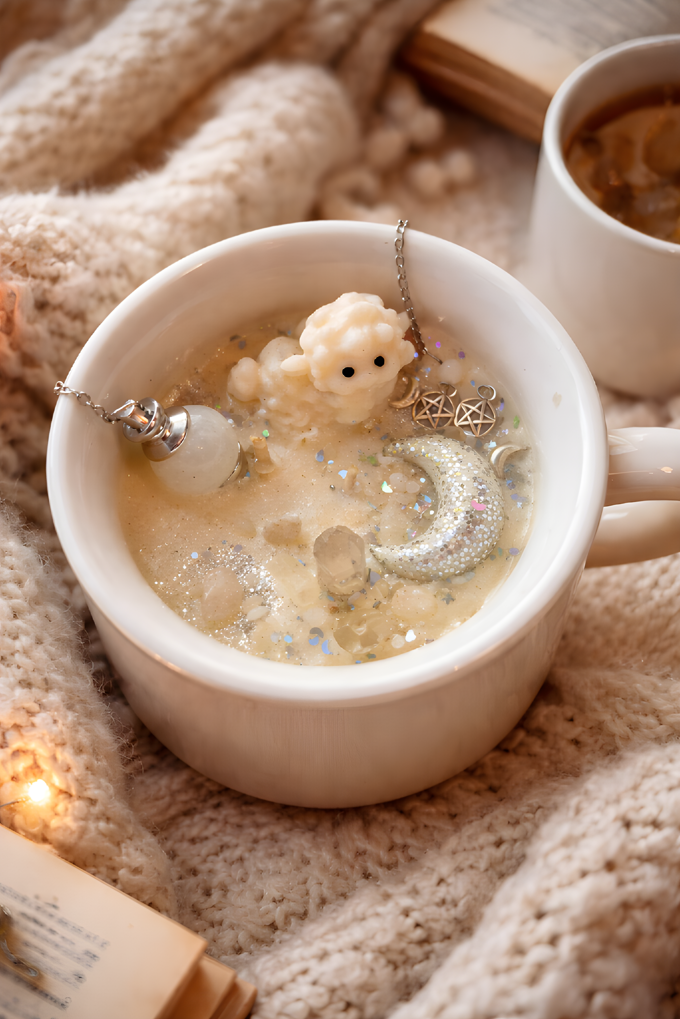 Imbolc bougie chaudron
