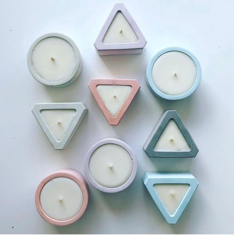 Christmas Triangle Scented Candle