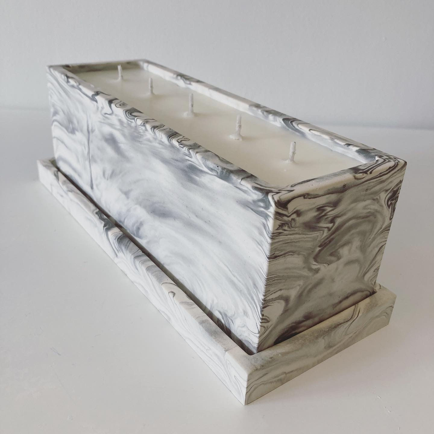 Large Rectangle Candle