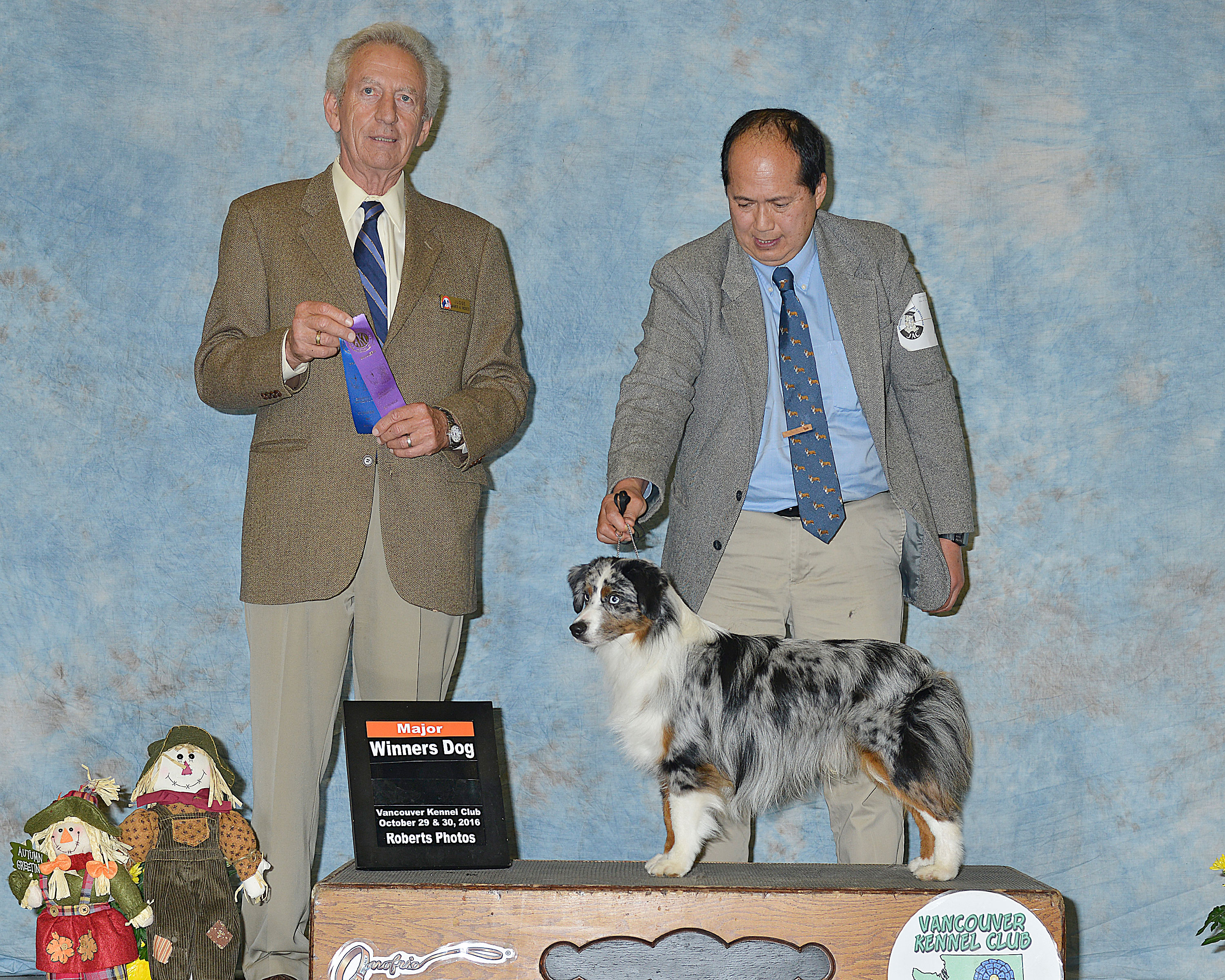 Levi AKC win photo Oct 2016