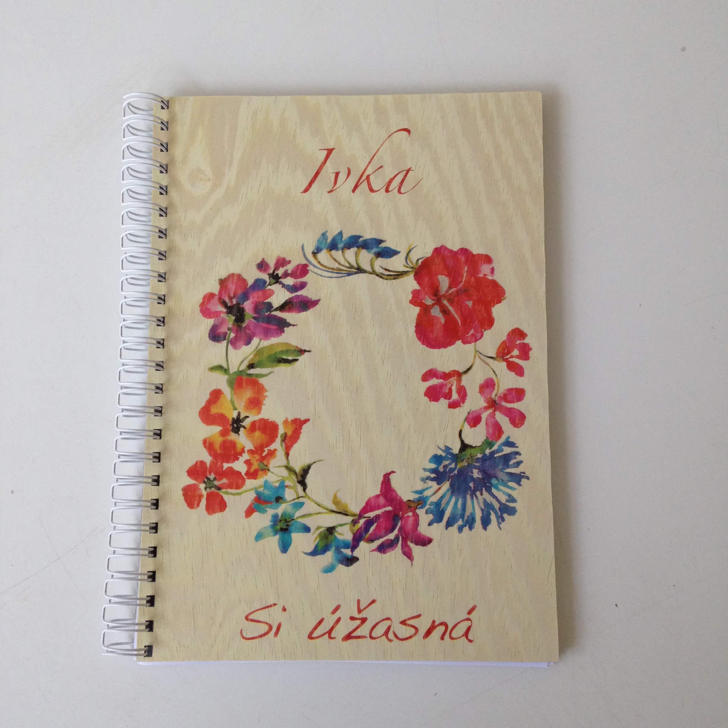 A5 Veneered notebook