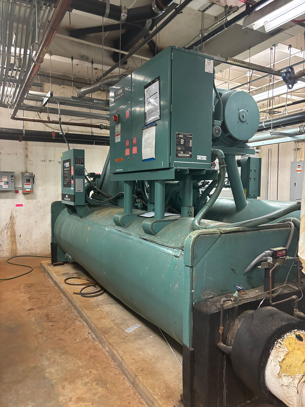 Photo of a systems chiller for an article currently in progress.