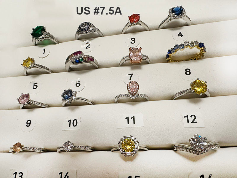 fishion gemstone rings