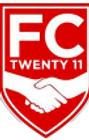 FC2011Logo two hands shaking on a red background