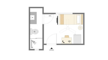 acomodacoes imagem HOTEL ROJAS ALL SUITE 9