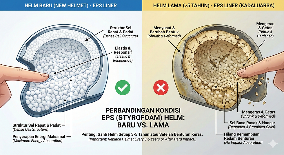 perubahan struktur EPS dari waktu ke waktu