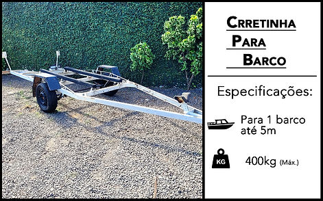 Carretinha para Barco