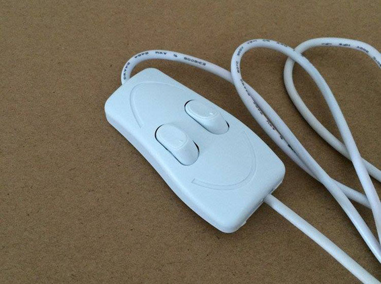 縮圖：（全台瘋）LED長條燈 白光黃光雙開關 5W 35cm 露營野營方便雙燈LED 行動電源可用LED燈條