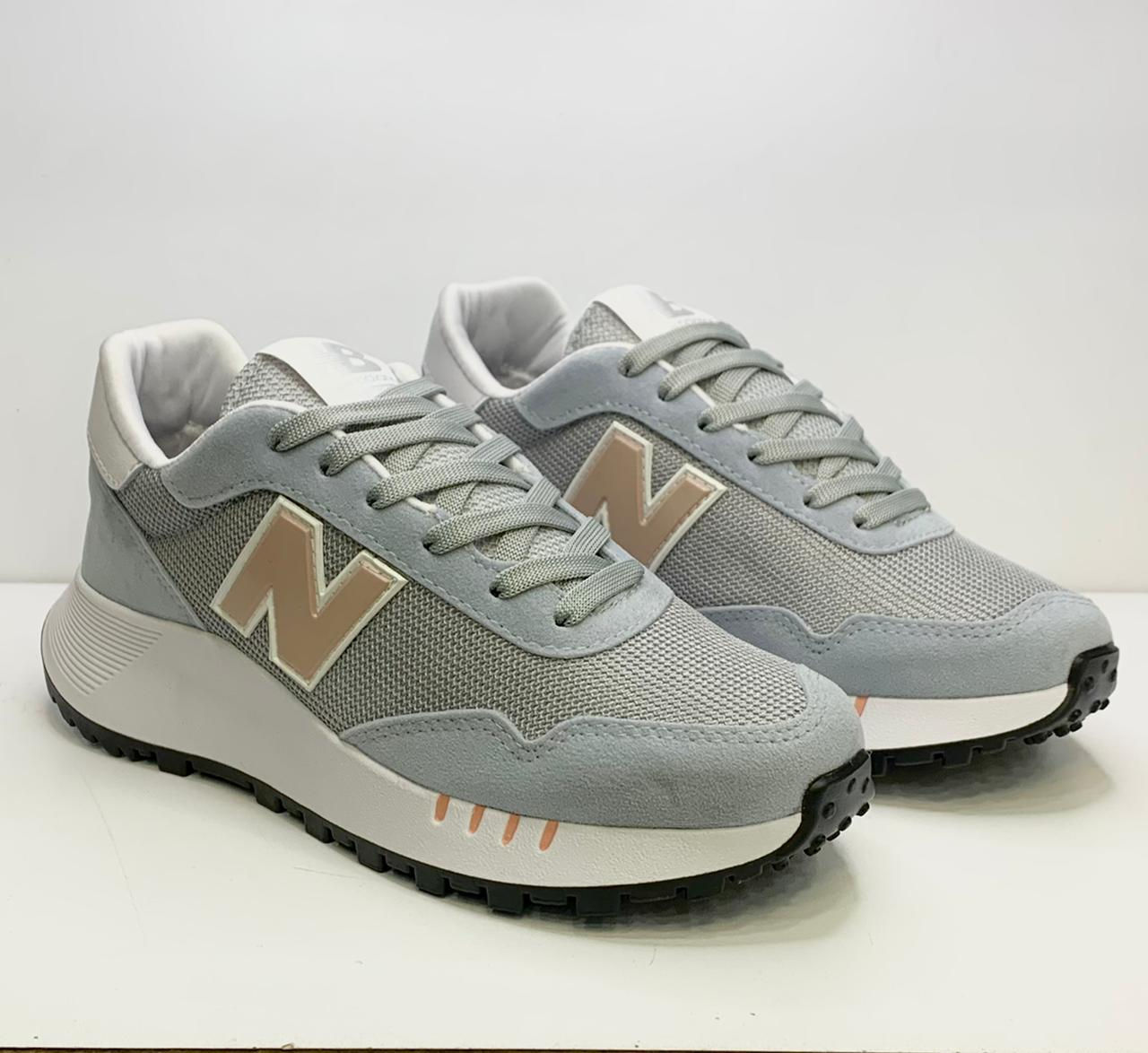 New Balance para dama - Gris😚
