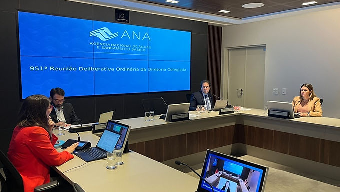 Diretoria colegiada aprova certificação de obra hídrica no RN e delibera sobre outorgas em reunião colegiada