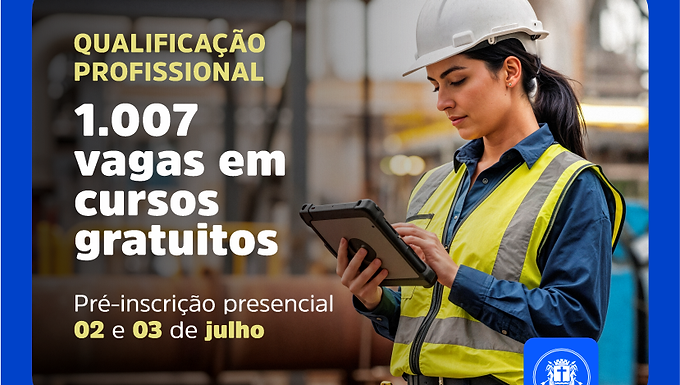Prefeitura de Macaé abre processo seletivo para 1.007 vagas gratuitas em cursos de qualificação profissional