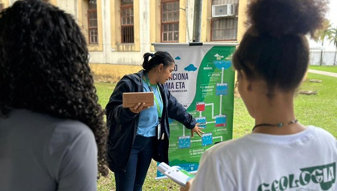 Rio+Saneamento leva educação ambiental e atendimento à Semana Rural 2026