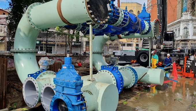 Águas do Rio aproveita a manutenção do Sistema Guandu, feita pela Cedae, para realizar cerca de 90 ações de modernização e ampliação no sistema de abastecimento