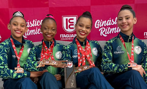 Ginástica Rítmica de Osasco conquista excelentes resultados na Copa São Paulo