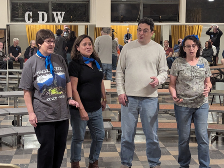Mixed Emotions preps for contest!