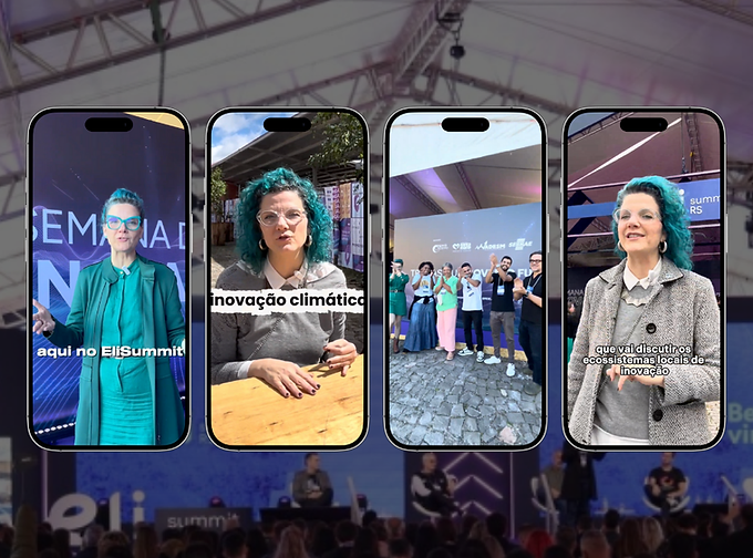 Eli Summit — cobertura de conteúdo e entrevistas com palestrantes pela Direção