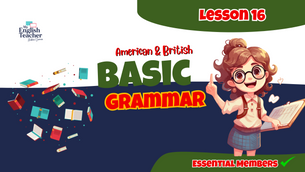 Basic Grammar | Lesson 16