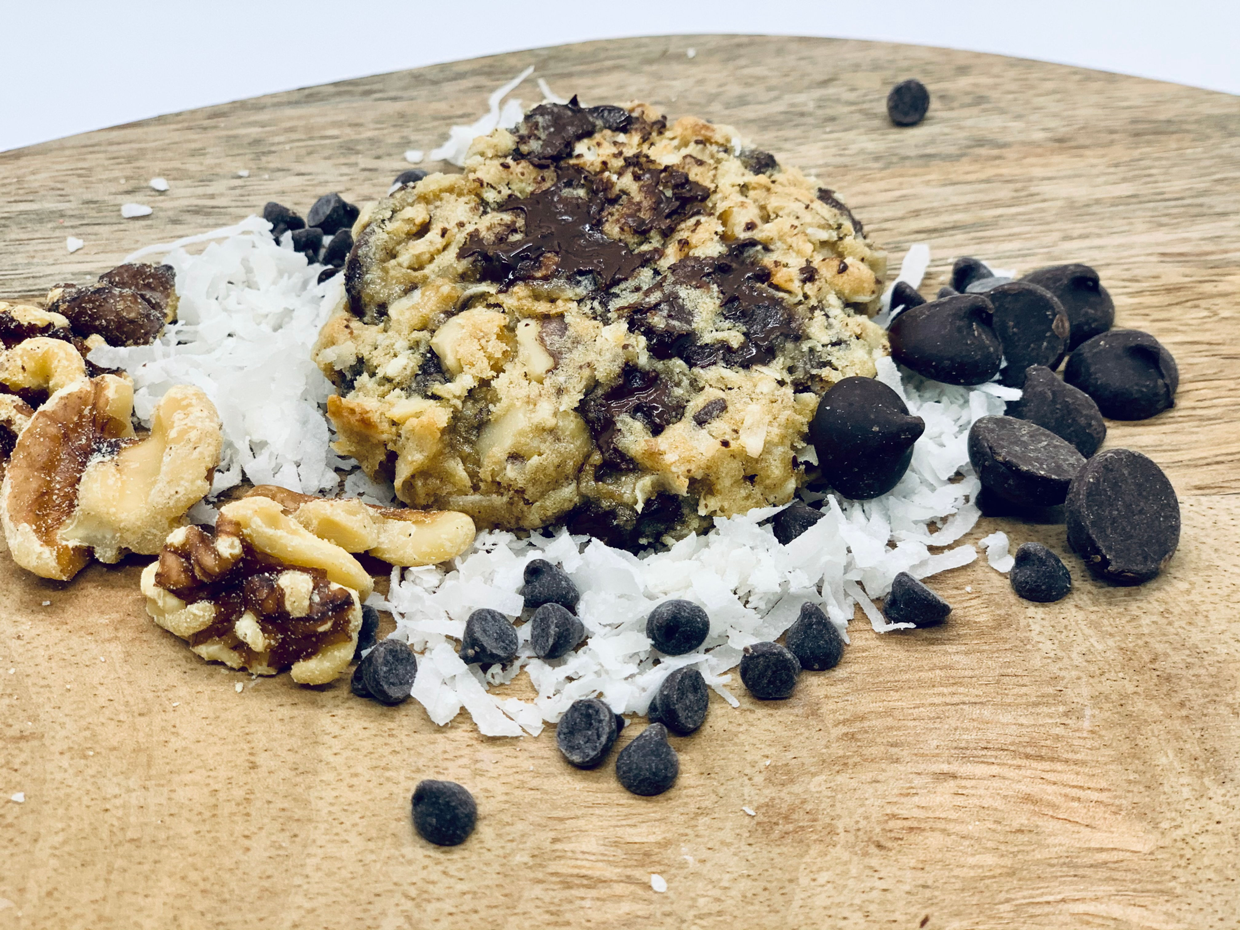 Choco Woco - Chocolate, Walnuts, Coconut, Oats - - Sold in Packs of 3