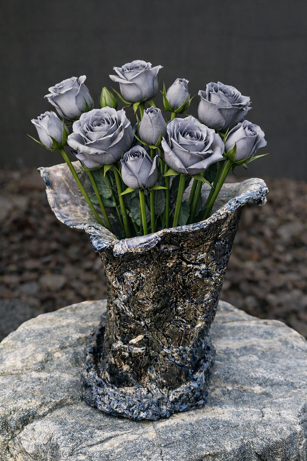 Thumbnail: Silver Throated Carniflora - 8x8x7 - $110