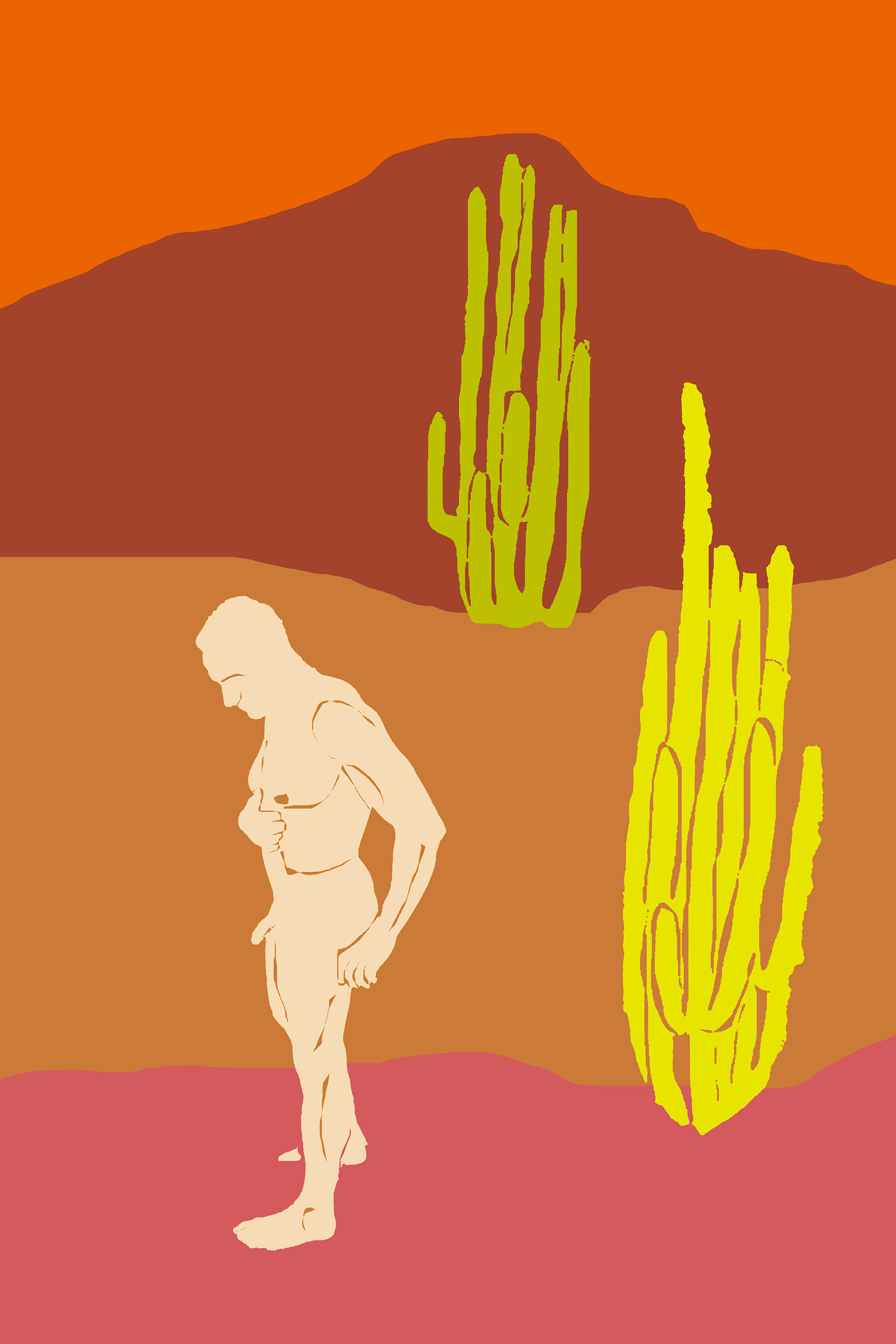 Expectations - 18x12 print in 20x16 white mat