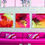 Thumbnail: Rhapsody in Fuchsia Triptych