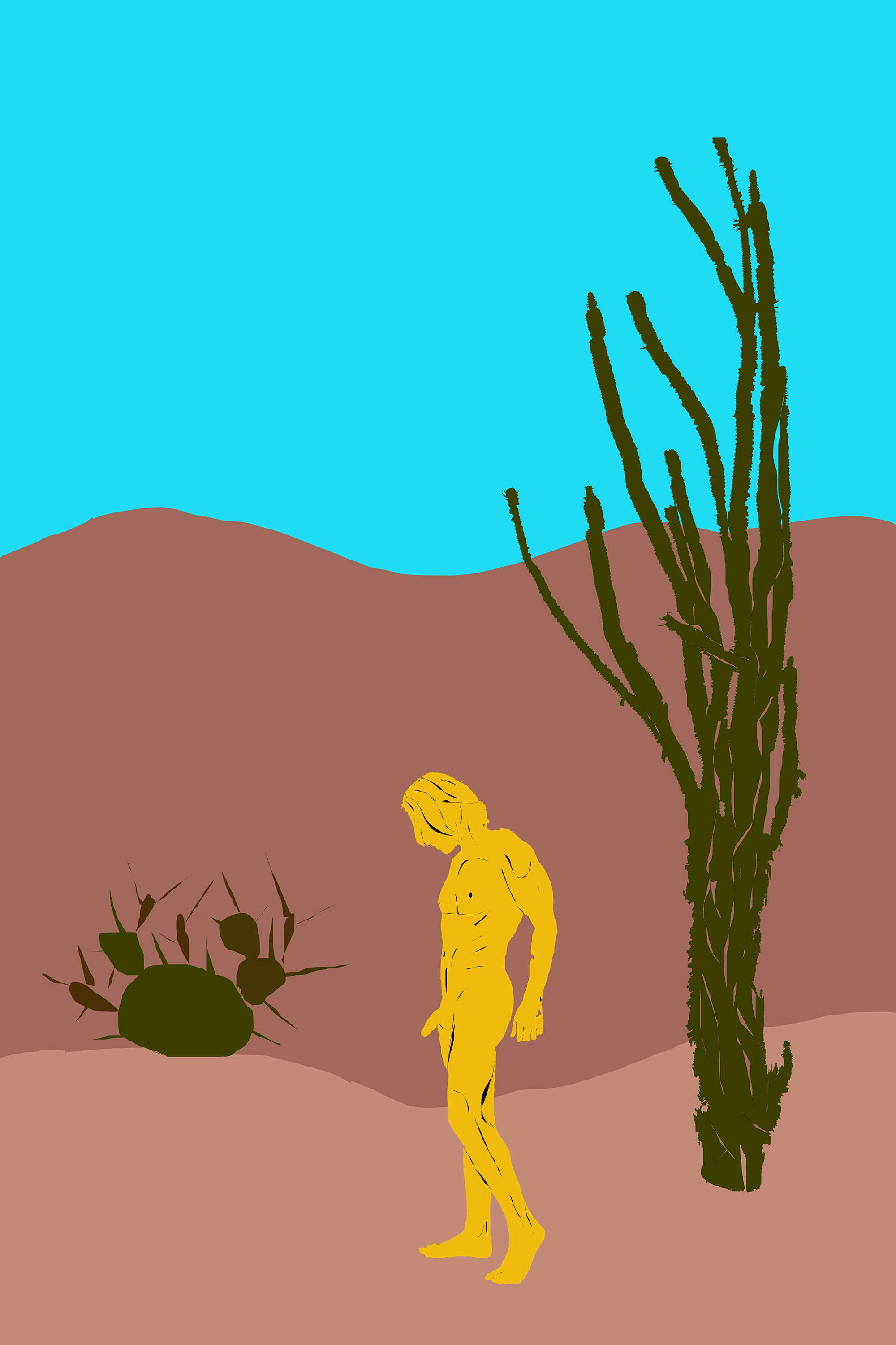 Lost - 8x12 print in 12x16 white mat