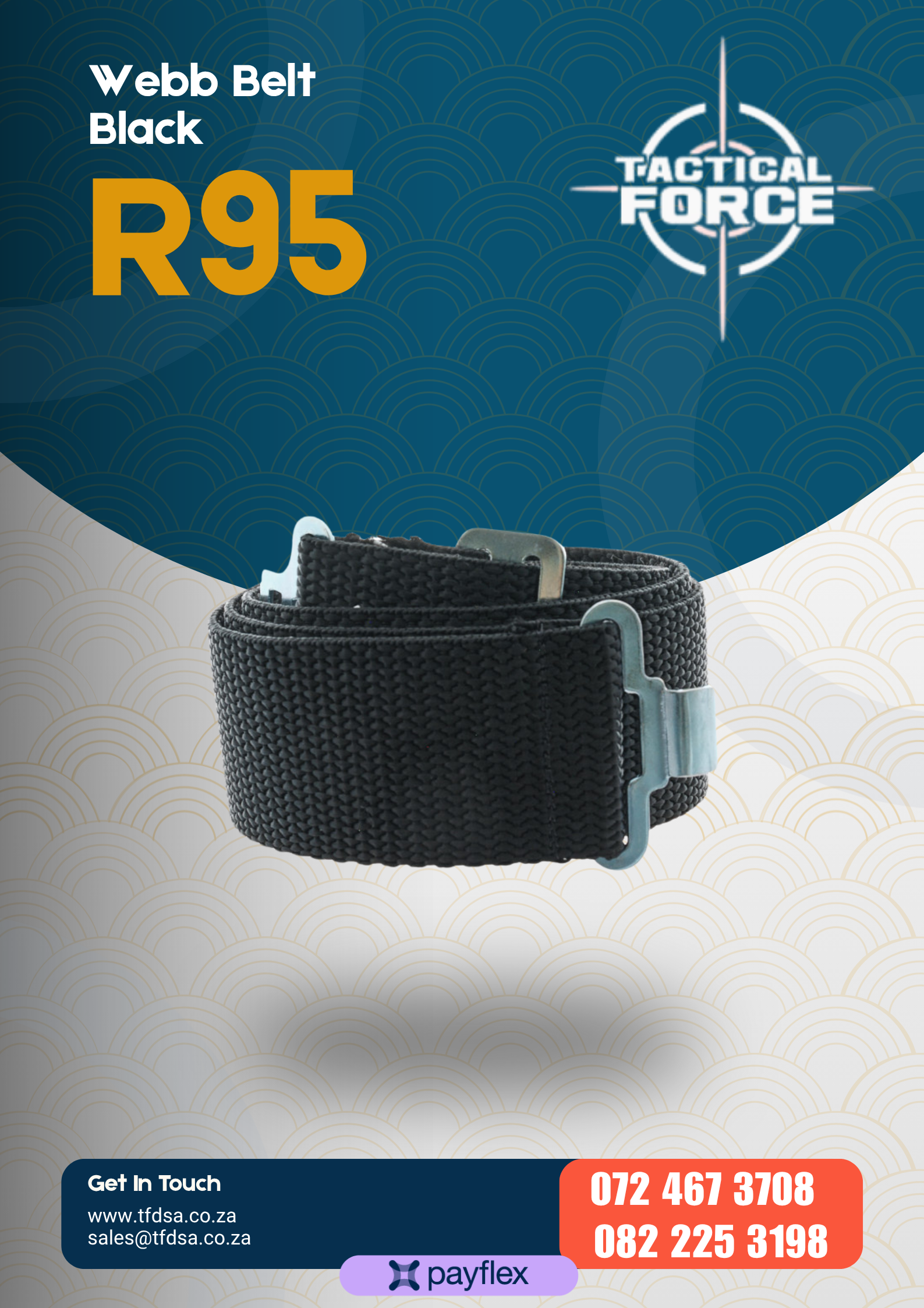 Webb Belt Black