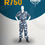 Thumbnail: Security Uniform Set Camo Airforce Blue