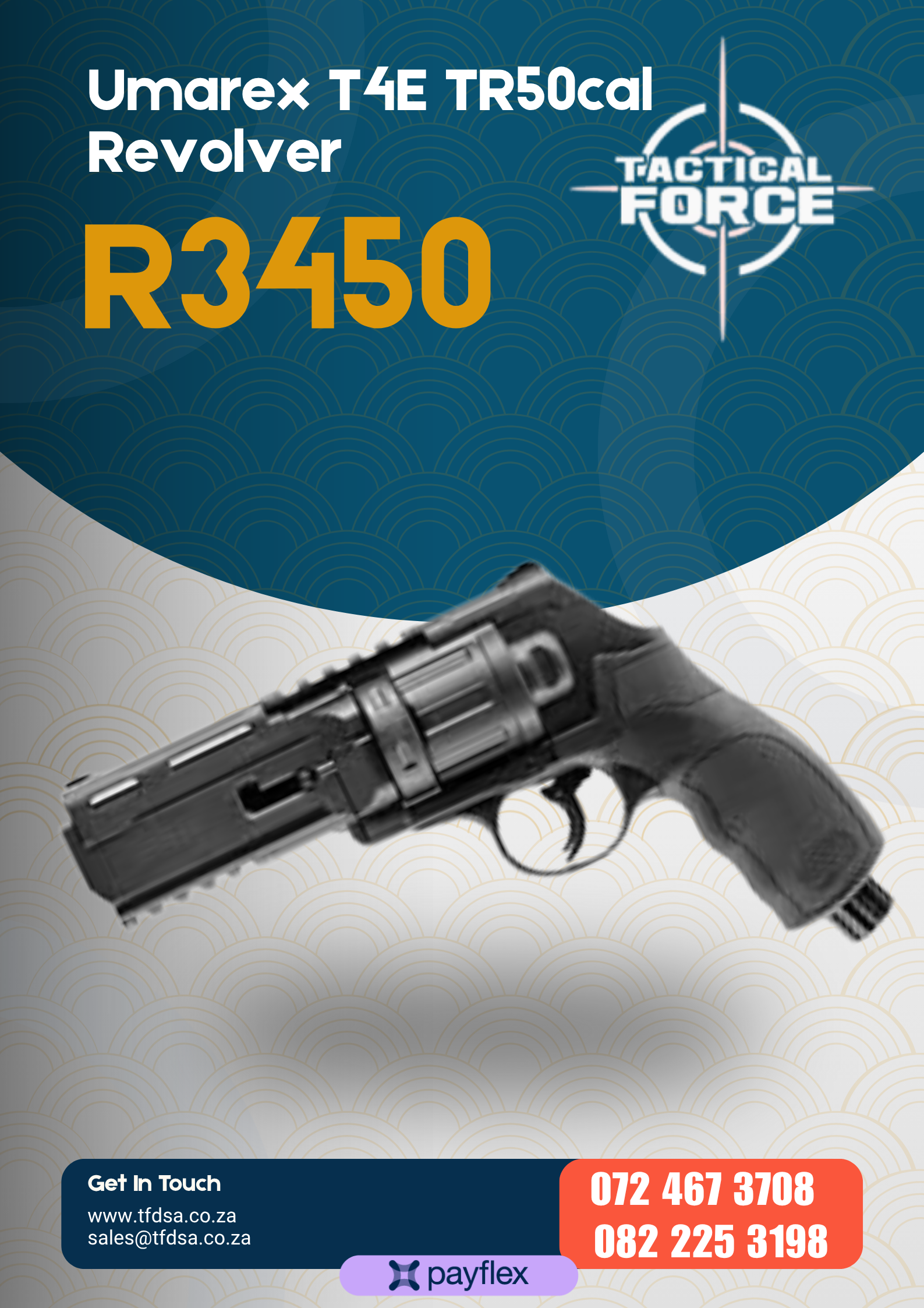 Umarex T4E TR50cal Revolver