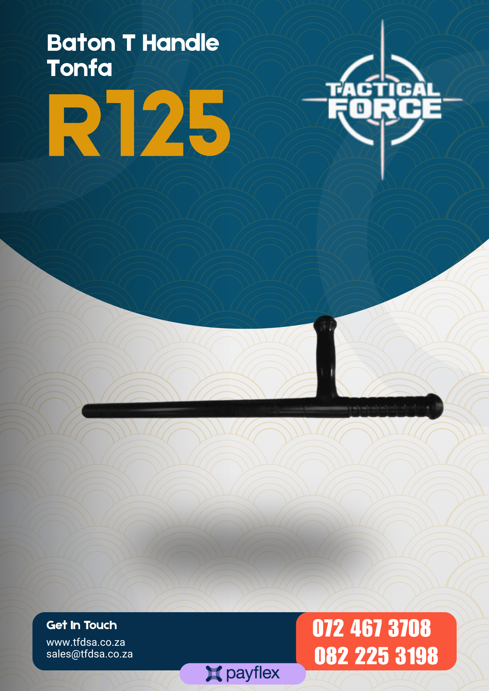 Baton T Handle Tonfa