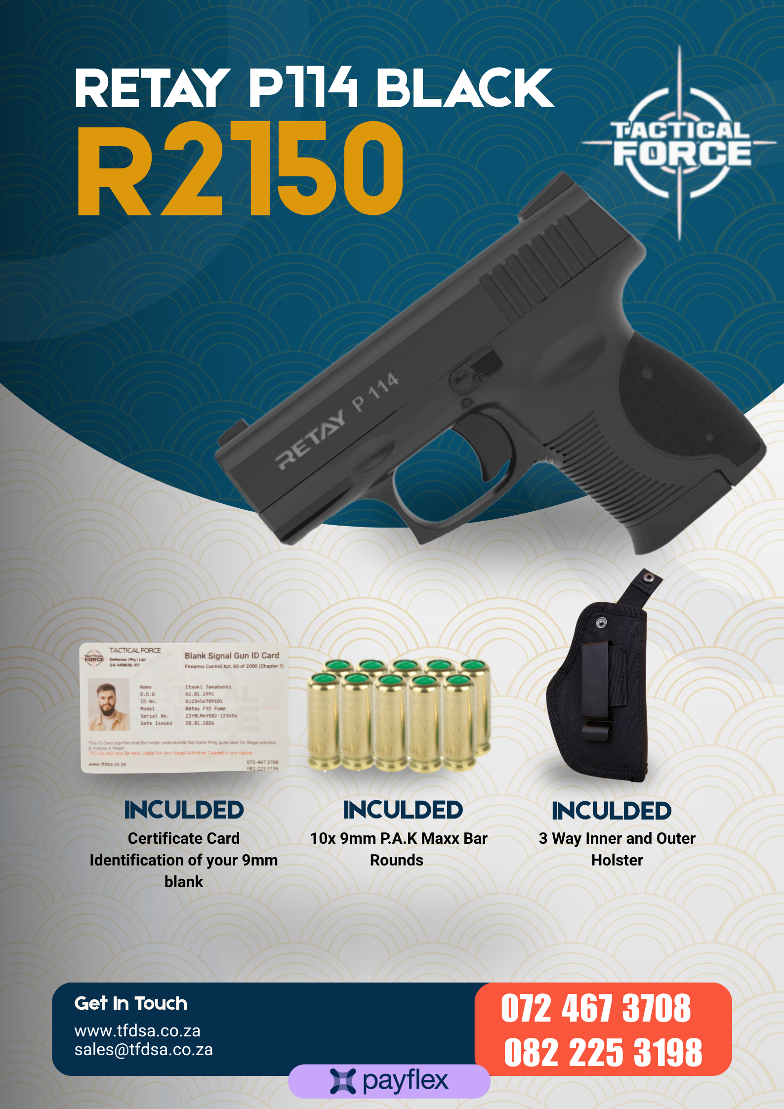 Retay P114 Black