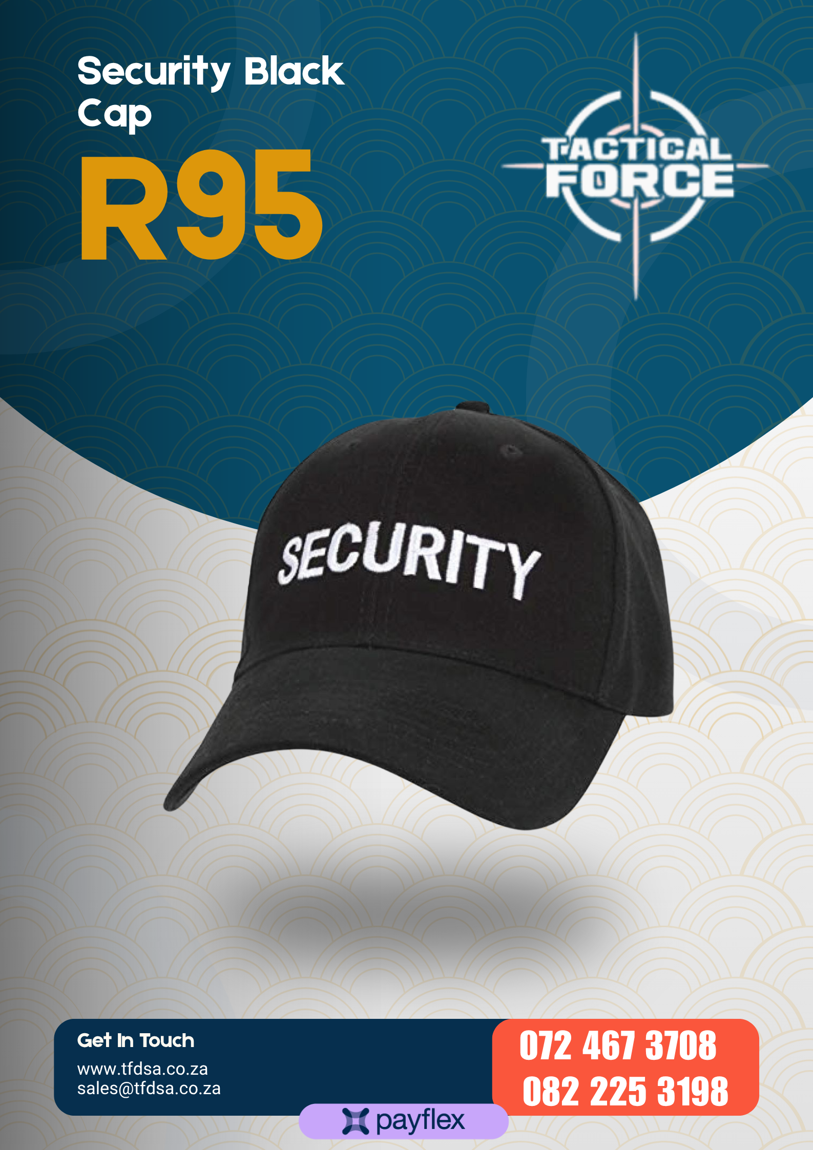 Security Black Cap