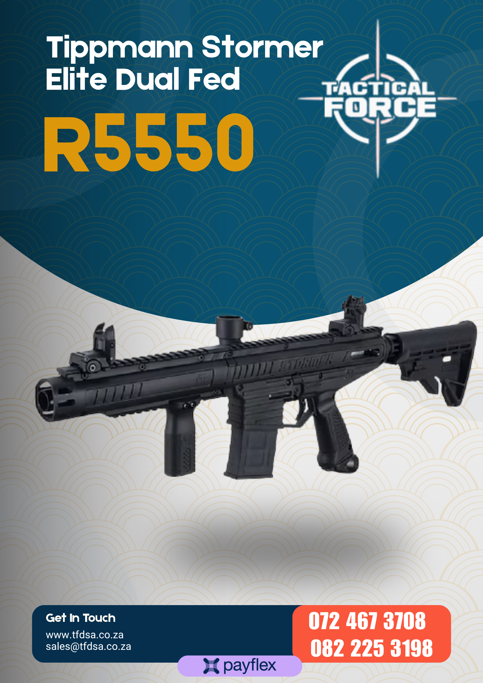 Tippmann Stormer Elite Dual Fed .68cal