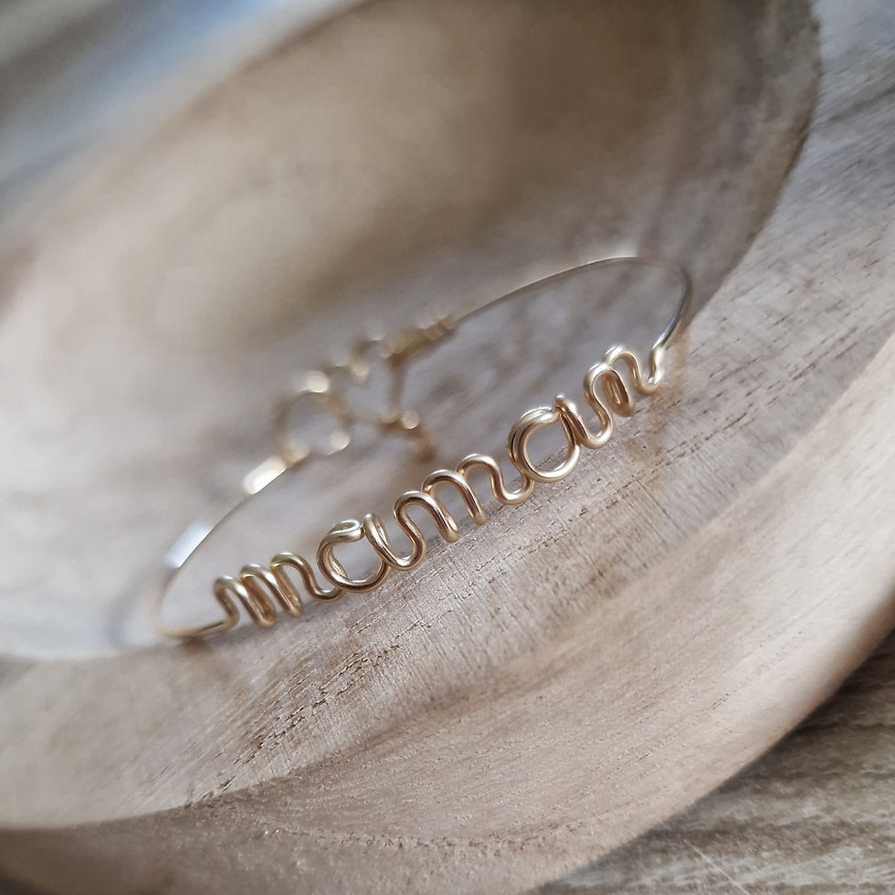 Miniatura: Bracelet "Per Tè" Jonc - Prêt à Expédier