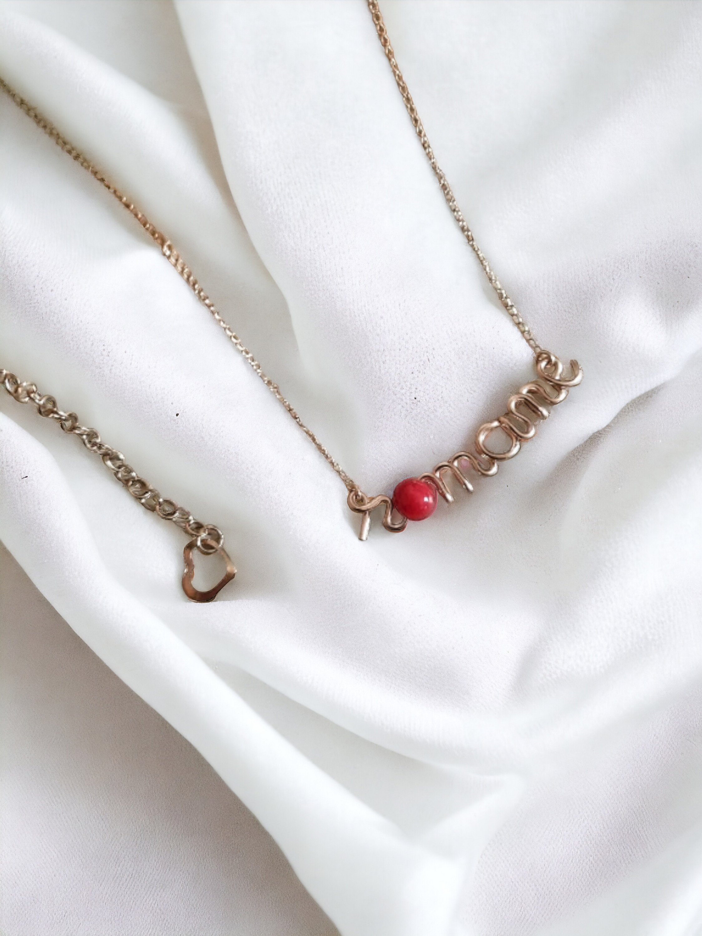 Collier "Per Tè" Perle de Corail
