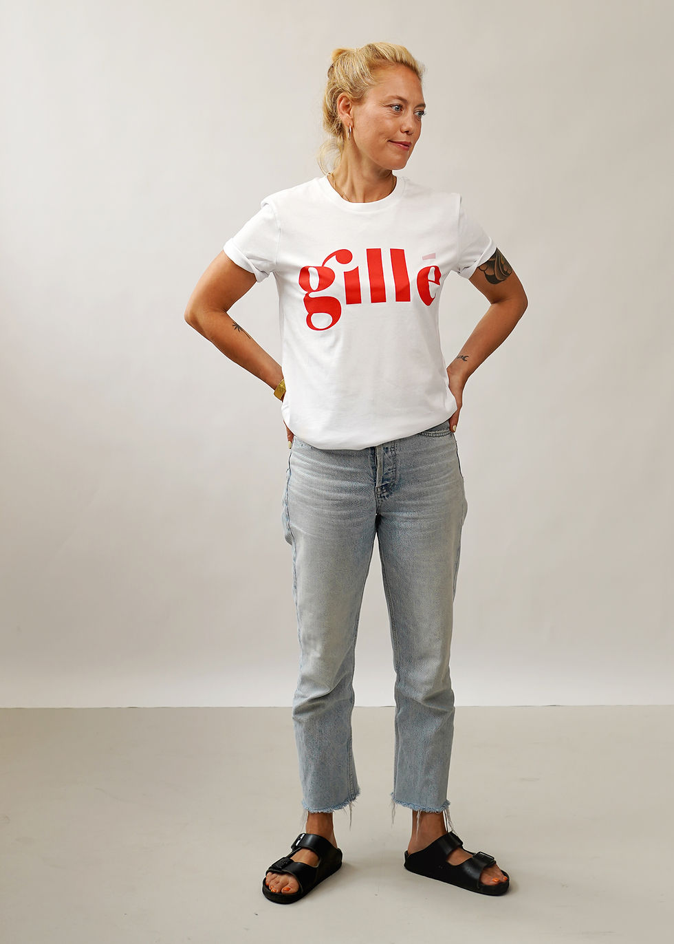 Miniaturbild: Shirt gillé - rot/rosé